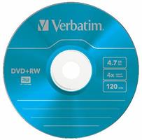 DVD+RW 4.7GB REWRITABLE NEON