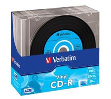10 CD-R 700MB VINILE SLIM